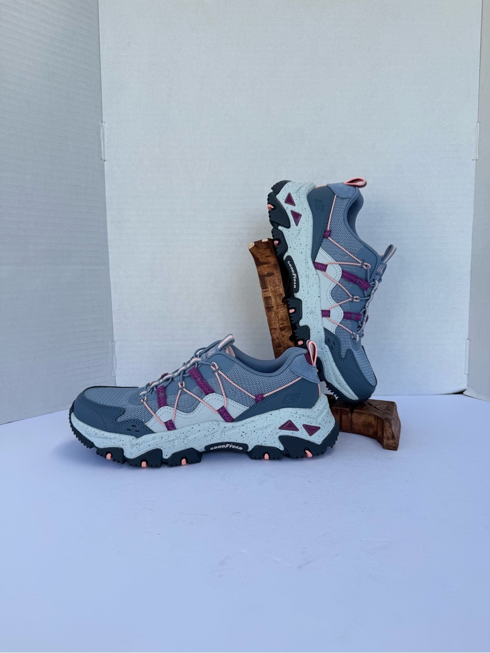 Skechers D'Lites Hiker Hillock Slate Pink  Athletic Sneaker Women’s 7 New No Box